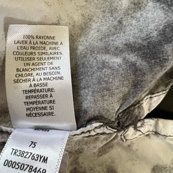 The Rail Mens Grey and white Short
Sleeve Button Down Shirt size L - Picture 5 of 7